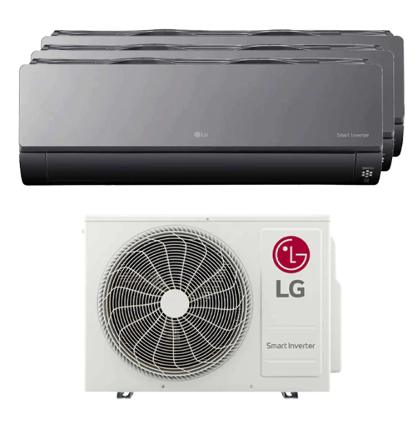 LG Artcool Systen 3 Air Conditioner,  Z3UQ26GFA0 / AMNC09GDJR0 x3