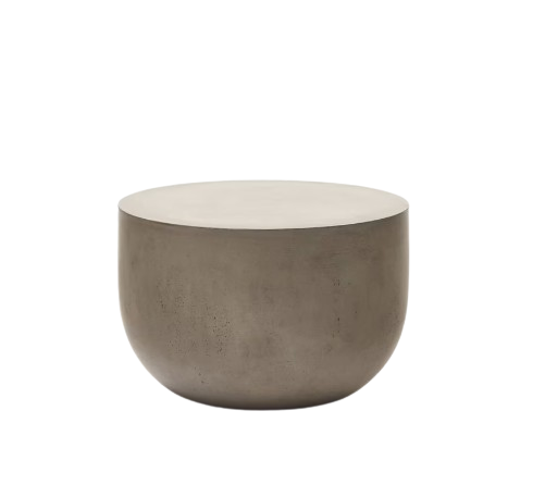 Garbet Cement Coffee Table, 60cm