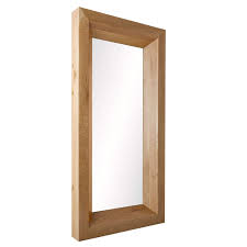 Teak Standing Mirror