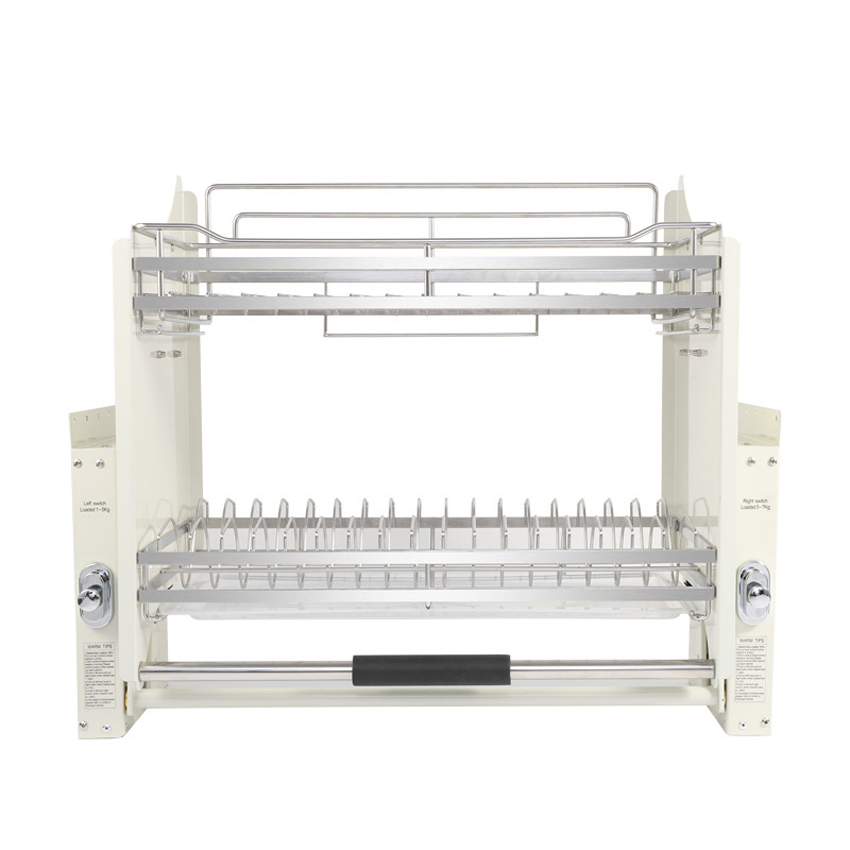 Pull Down Dish Drying Rack