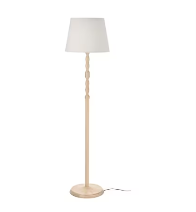 KINNAHULT Floor Lamp 150 cm - Ash/White