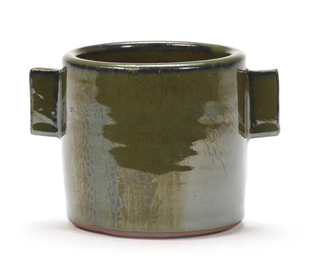 Earthenware Pot - Khaki