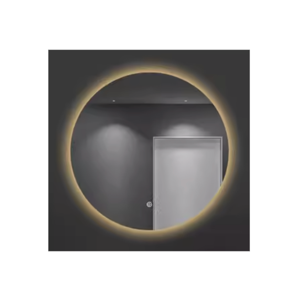 Round Mirror With Led Light