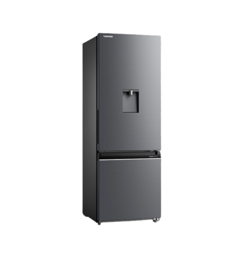 Toshiba 2 Door Fridge, GR-RB405WE-PMX