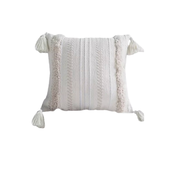 Decorative Pillows with Tassels