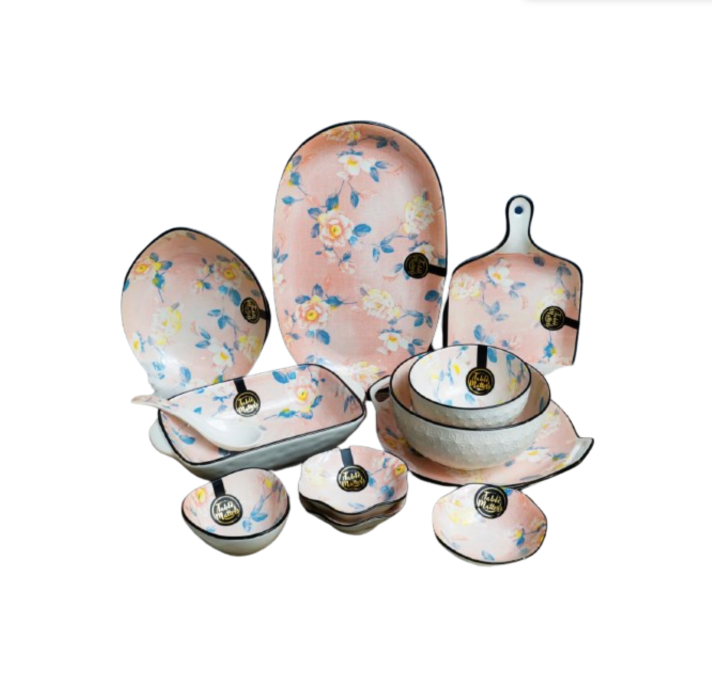 Camellia 10PCS Dining Set