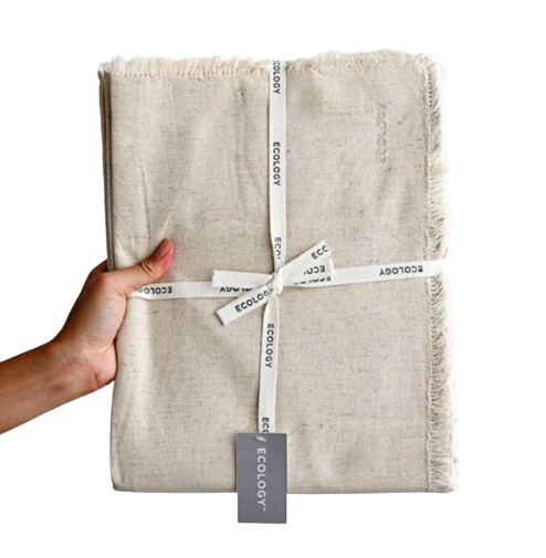 Fray Flax Tablecloth