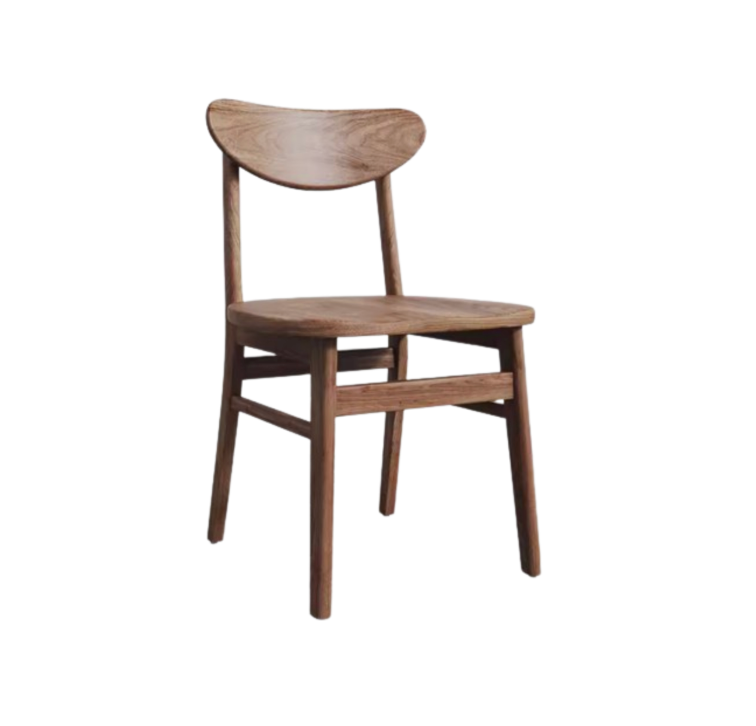 Wooden Dining Chairs With Backrest