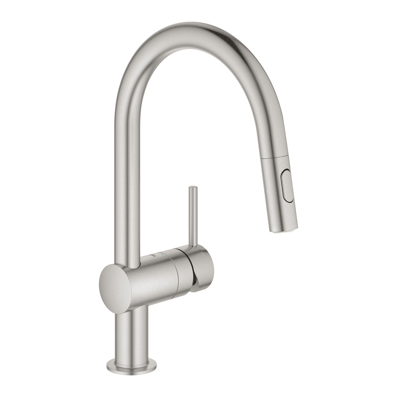 Minta Single-Lever Sink Mixer 1/2", 32321DC2, Supersteel