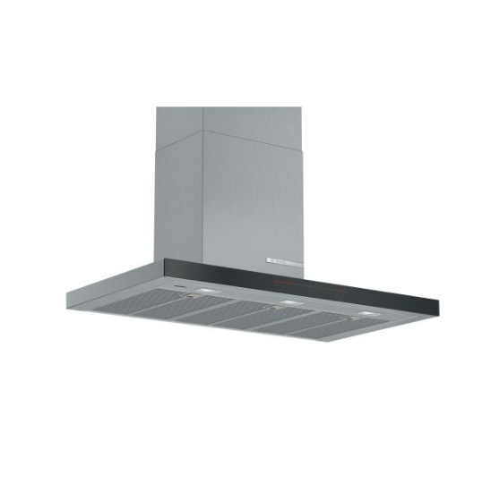 Series 8 Wall-Mounted Cooker Hood, 90cm, DWB91PR50A , Stainless steel
