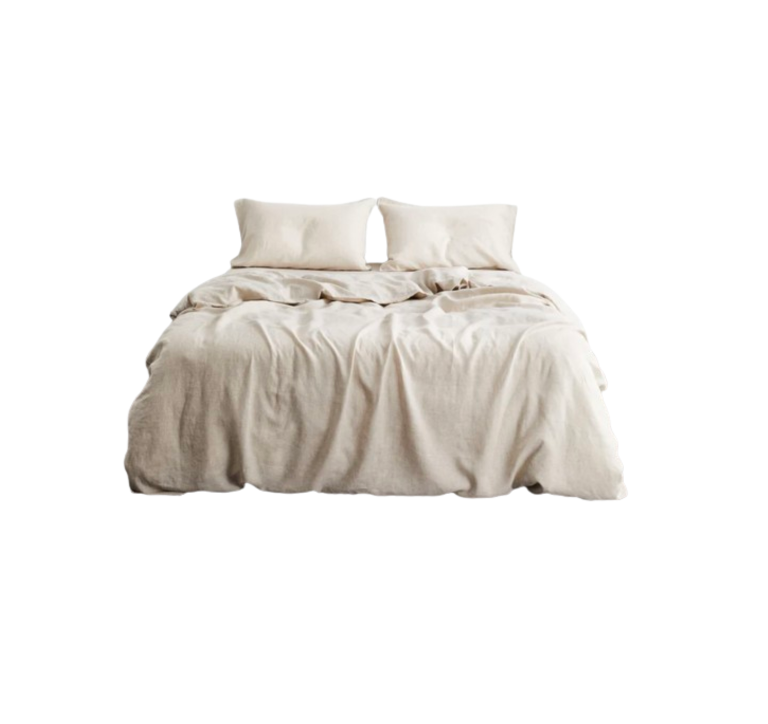 100% French Flax Linen Bedding Set