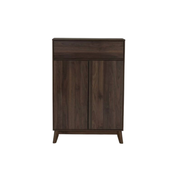 Dako Shoe Storage Cabinet - Walnut
