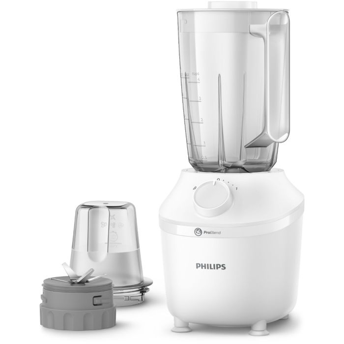 Philips ProBlend Blender 450W HR2041/10 - White, 1.9L (3000 Series)