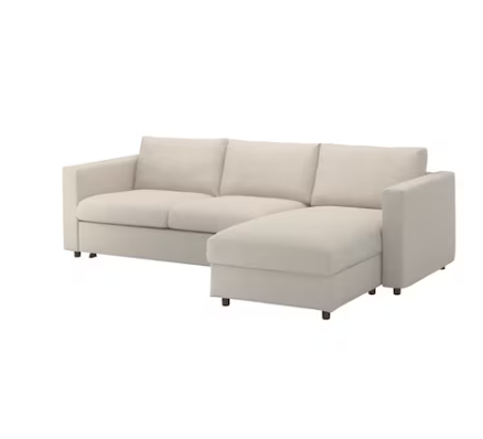 L Shaped Fabric Sofa