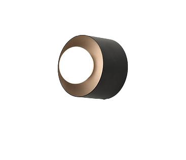 Perla Wall Lamp, IP54, Black