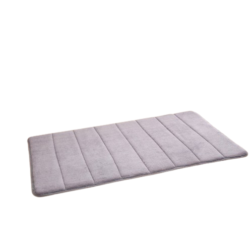 Thick Memory Foam Floor Mat - Grey