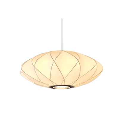 Simple Flying Saucer Pendant Light