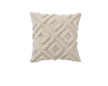 EKGULDMAL Cushion Cover,  50x50 cm - Geometric Natural