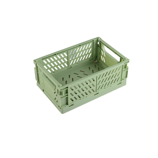 Collapsible Plastic Foldable Home Crate Box 