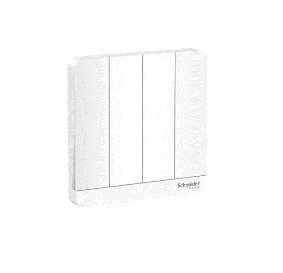 AvatarOn, 4 Switches, 16AX 250V, 2 Way, White