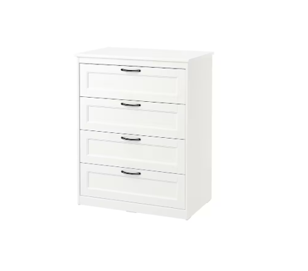 SONGESAND Chest, 82x104 cm - White