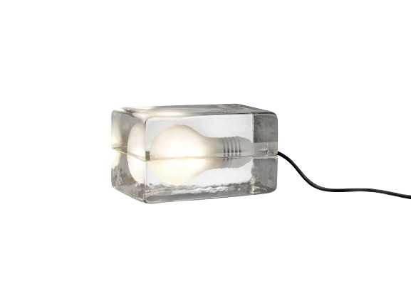 Glass Block Lamp