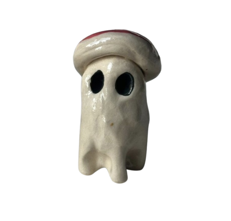 Ghost Ceramic Handmade Ornament