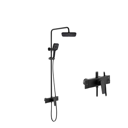 KrisRoz Button Rain Shower Column, 02007 