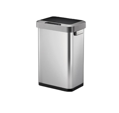 EKO Rectangular Motion Sensor Trash Can, EK9262MT-45L
