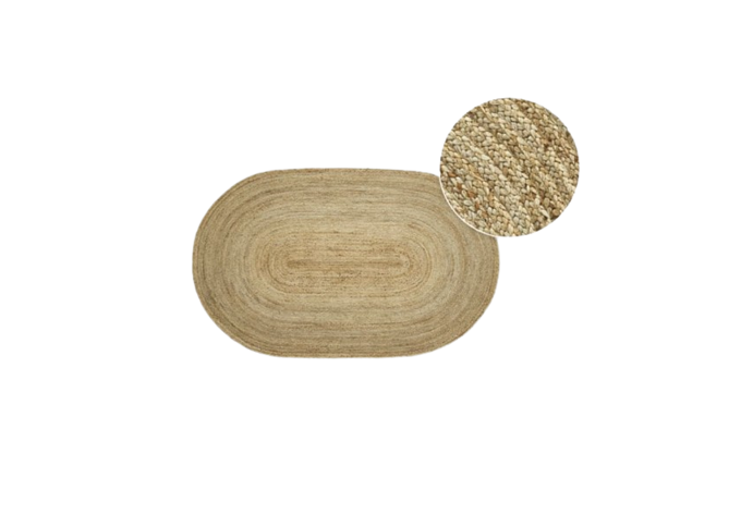 Marc Oval Jute Rug