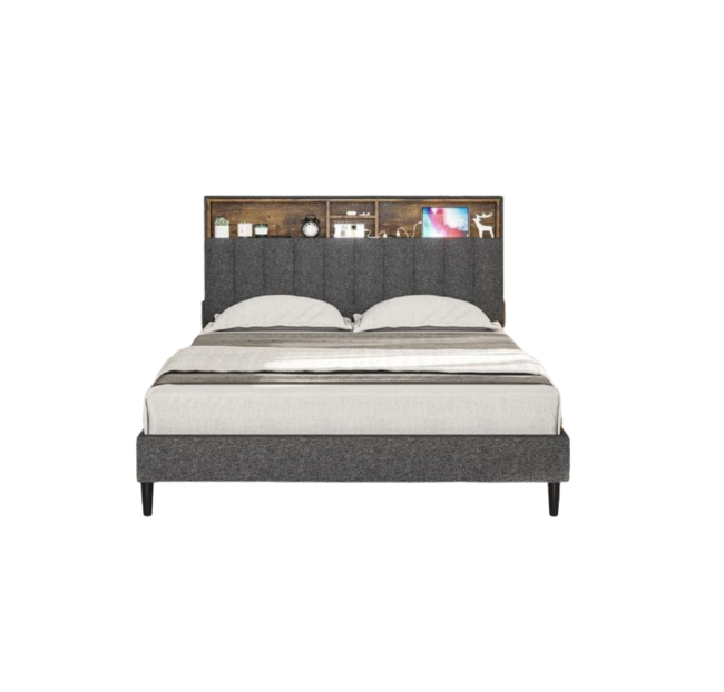 Queen Sized Bedframe with Niche