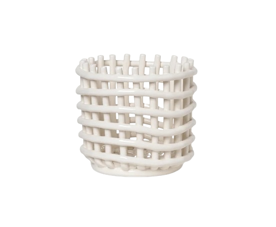 Ceramic Basket, Small