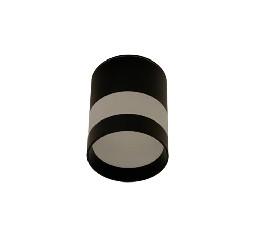 8009 Carlo Series Ceiling Light 12W, Round, Black 4000K Cool White