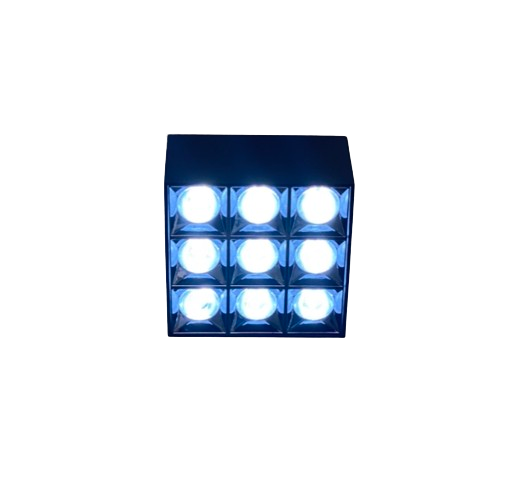 3030 LEGO Series 2.4G Ceiling Light 9-P, Black