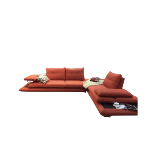 L-shaped Sofa Right facing Chaise Lounge