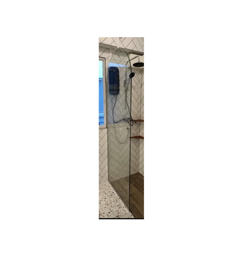 Arc Framless Shower Screen