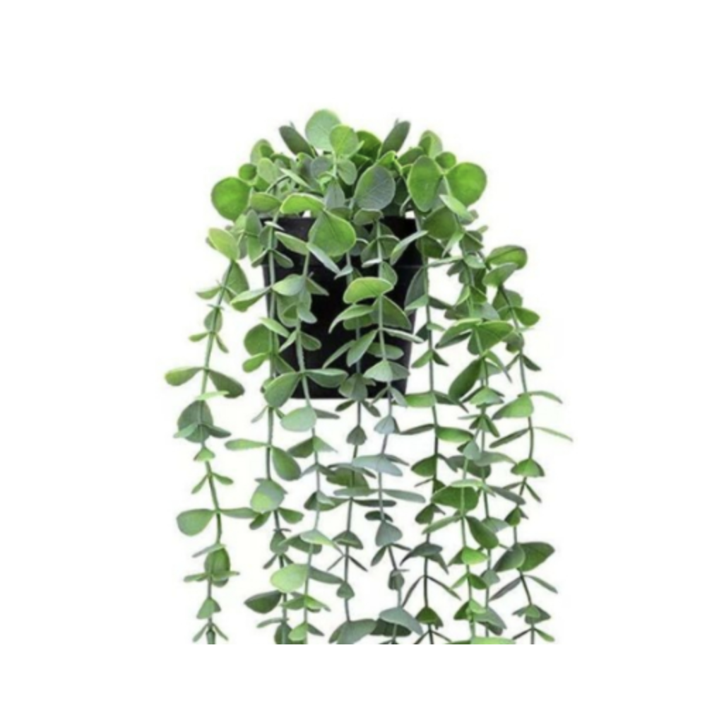 Faux Potted Hanging Plants