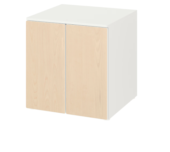 SMÅSTAD / PLATSA Cabinet, 60x57x63 cm