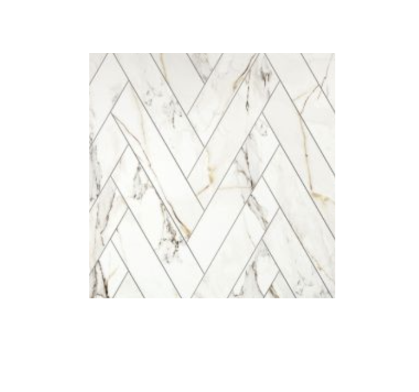 CALACATTA Gold Chevron