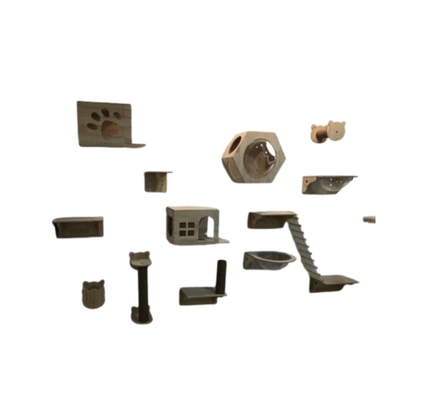 Wall Mount Cat Condo