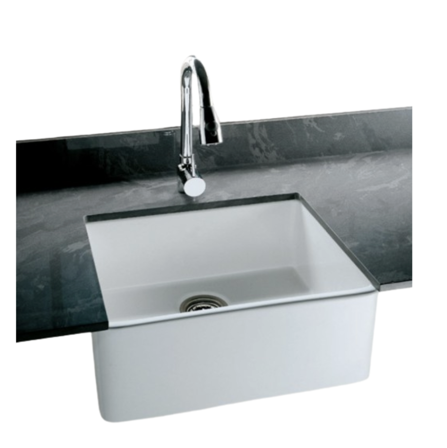 Tulip Fireclay Farmhouse Kitchen Sink