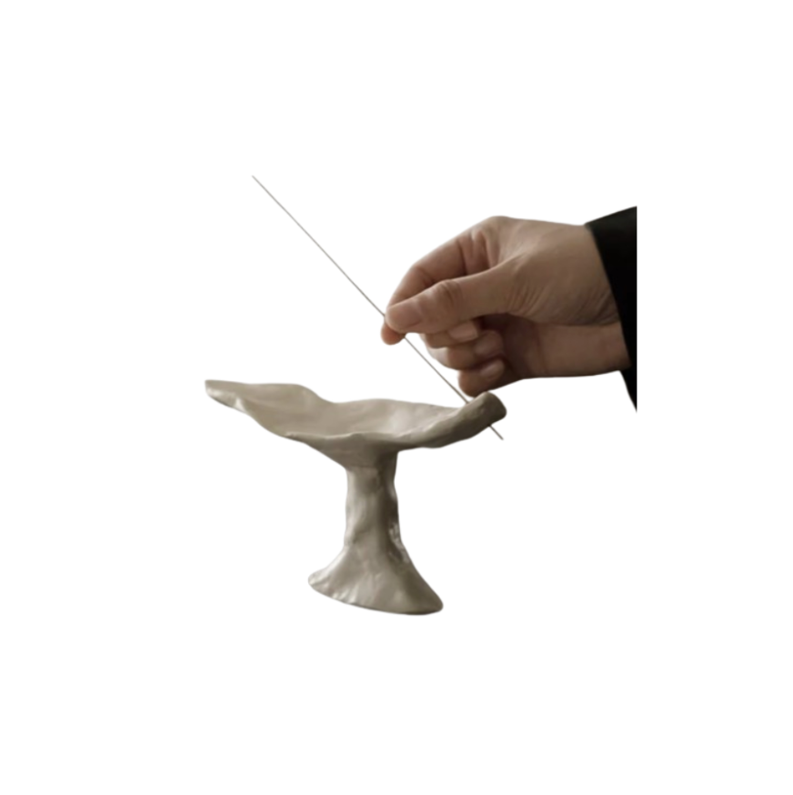 Ceramics Abstract Incense Holder