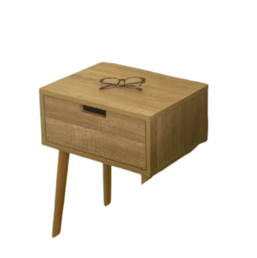 Wooden Bedside Table (2 pc)