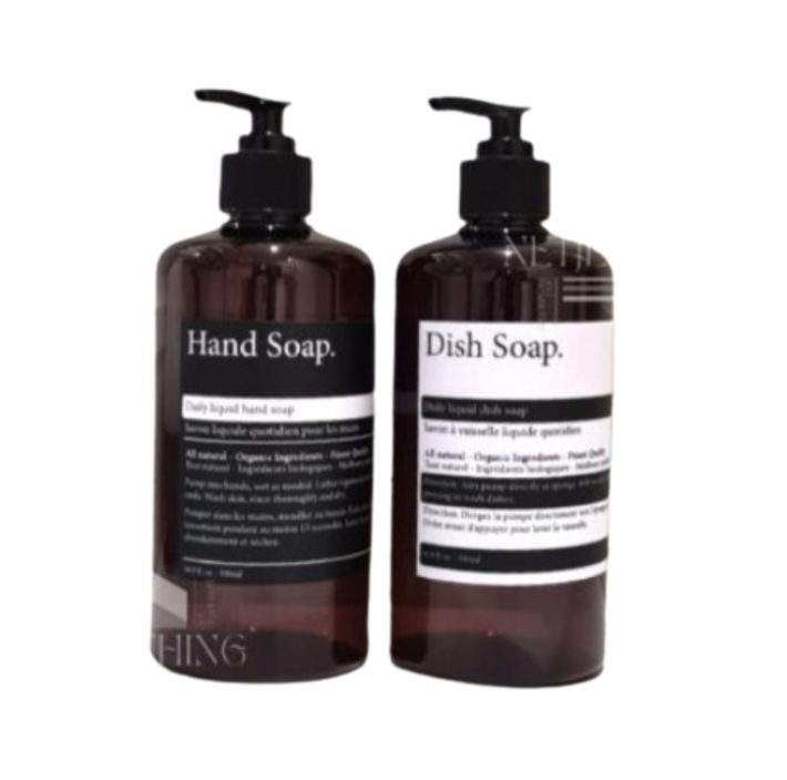 Aesthetic Soap Refill Bottles