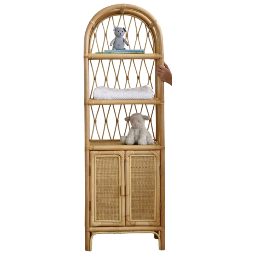 Insel Rattan Bookshelf