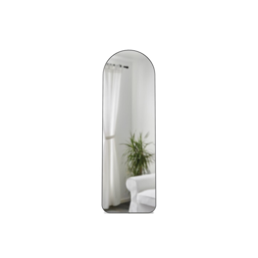 Umbra Hubba Arched Leaning Mirror(Metallic-Titanium)