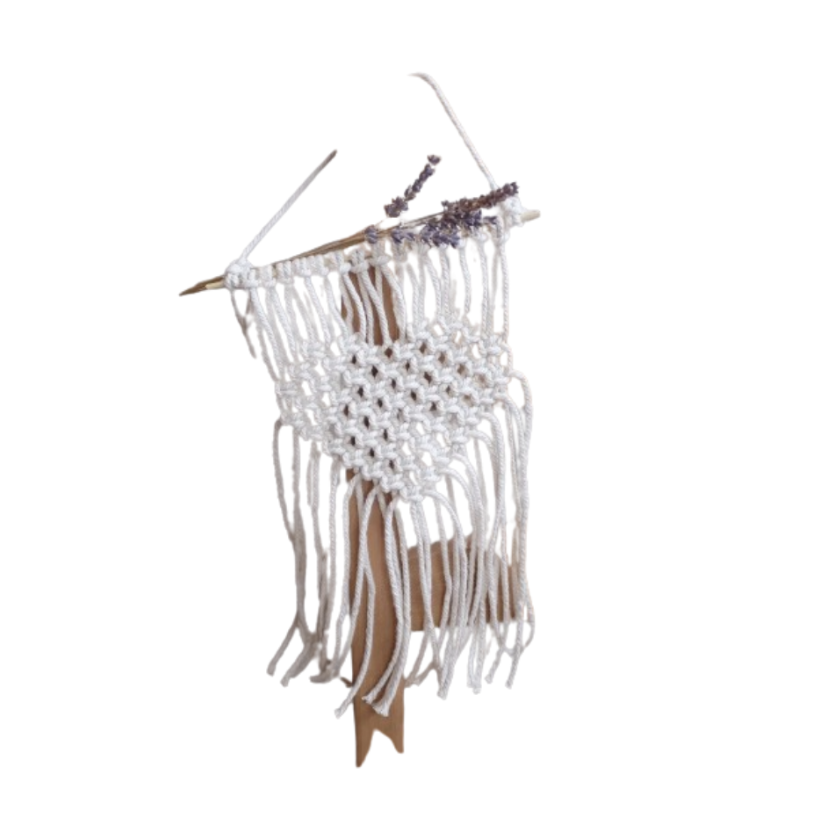 Heart Wall Hanging Macrame