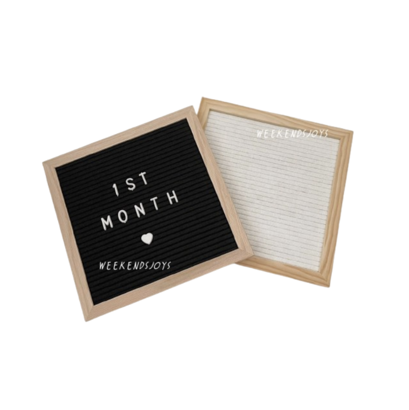 Felt Wooden Letterboard
