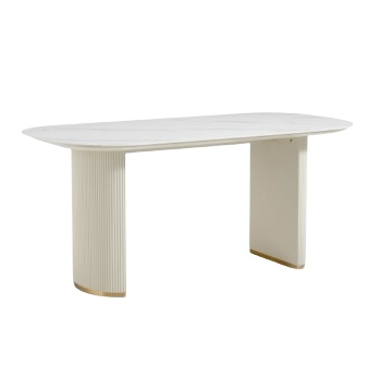 Dining Table With 4 Cristy Chairs