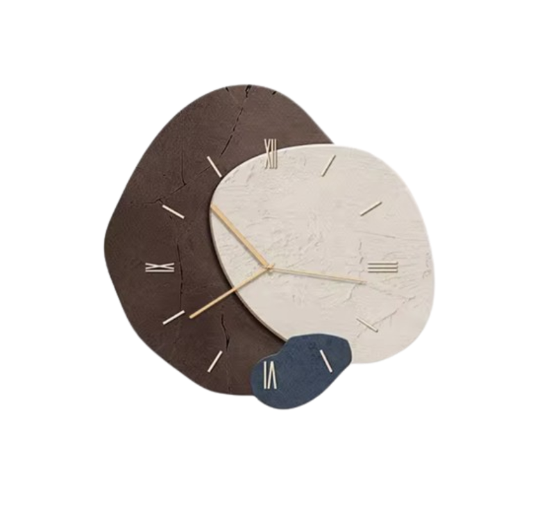 Abstract Paint Clock